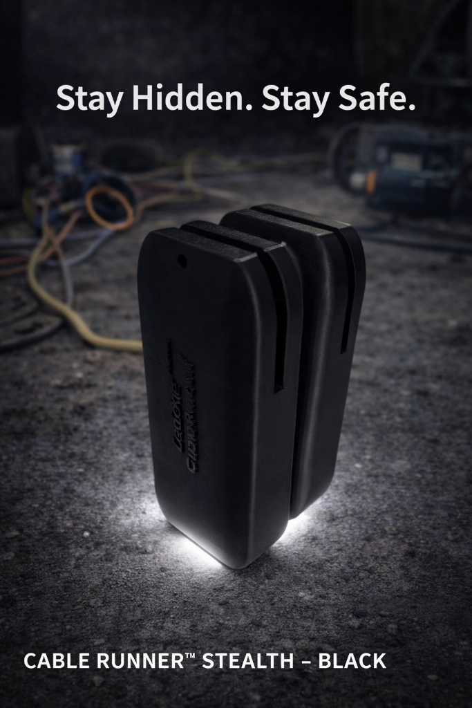 The Cable Runner™ Stealth – Black