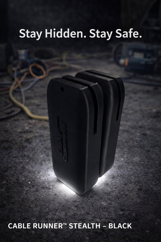 The Cable Runner™ Stealth – Black